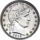 1913 Barber Quarter Dollar. NGC PF65