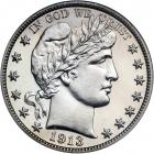 1913 Barber Half Dollar. NGC PF64