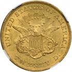 1850 $20 Liberty. NGC AU58 - 2