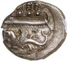 Phoenicia, Byblos. Uzzibaal. Silver Shekel (13.2 g), ca. 394-352 BC