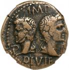 Augustus, with Agrippa. Æ Dupondius (12.33 g), 27 BC-AD 14