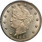 1883 Liberty Nickel. Without "CENTS". PCGS MS67