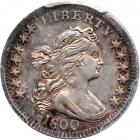 1800 Draped Bust Half Dime. PCGS AU58