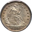 1840 Liberty Seated Half Dime. No drapery. PCGS MS65