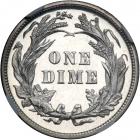 1893 Barber Dime. NGC PF68 - 2