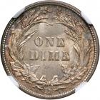 1909-D Barber Dime. NGC MS67 - 2