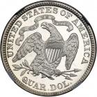 1885 Liberty Seated Quarter Dollar. NGC PF67 - 2