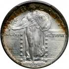 1924 Liberty Standing Quarter Dollar. PCGS MS68