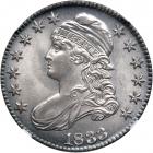 1833 Capped Bust Half Dollar. NGC MS65