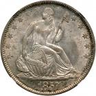 1857 Liberty Seated Half Dollar. NGC MS65