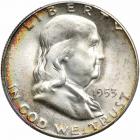 1953-S Franklin Half Dollar. PCGS MS67