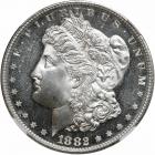 1882-S Morgan Dollar. NGC MS65