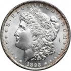 1893 Morgan Dollar. PCGS MS65