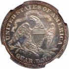 1865 Pattern Quarter Dollar. Silver, reeded edge. NGC PF65 - 2