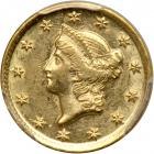 1853-D $1 Gold Liberty. PCGS MS61