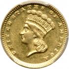 1859-D $1 Gold Indian. PCGS MS62