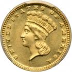 1889 $1 Gold Indian