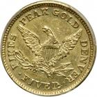 1860 Clark, Gruber & Co. (Denver, Colorado) $5 Gold. PCGS MS62 - 2