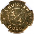 1904. Louisiana Purchase Expo "¼". NGC MS64 - 2