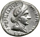 Augustus. Silver Denarius, 27 BC-AD 14