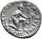 Augustus. Silver Denarius, 27 BC-AD 14 - 2