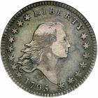 1795 Flowing Hair Half Dollar. ANACS VF30