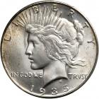 1935-S Peace Dollar. PCGS MS65