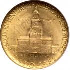 1926 Sesquicentennial Gold $2.50. NGC MS65 - 2