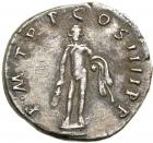 Trajan. Silver Denarius (3.3 g), AD 98-117. EF - 2