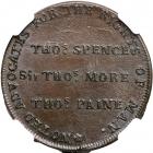 Great Britain- Middlesex. Halfpenny Token, 1794. NGC MS64 - 2