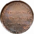 Great Britain - Middlesex. Halfpenny Token, ND. PCGS MS64 - 2