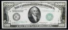 1928, $5000 Federal Reserve Note. PCGS About New 50 Apparent Fr. 2220-E