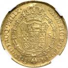 Chile. 8 Escudos, 1802-So JJ. NGC EF45 - 2