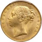 Great Britain. Sovereign, 1847. PCGS MS64