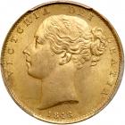 Great Britain. Sovereign, 1848. PCGS MS64