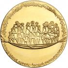 Israel. Keren Hayesod (United Israel Appeal), State Gold Medal, 1970. BU