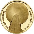 Israel. Diamond Exchange, Official Award Gold Medal, 1974. BU