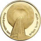 Israel. Official Award Gold Medal, 1974. BU