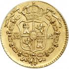 Spain. ½ Escudo, 1775-PJ (Madrid). NGC MS62 - 2