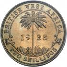 British West Africa. 2 Shillings, 1938-KN. PCGS SP66 - 2