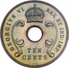 East Africa & Uganda. 10 Cents, 1937-KN. PCGS SP66 - 2