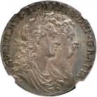 Great Britain. Halfcrown, 1689. NGC AU58