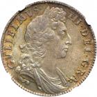 Great Britain. Halfcrown, 1698. NGC MS64