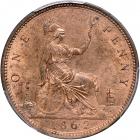 Great Britain. Penny, 1862. PCGS MS64 - 2