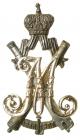 Russia. Badge with Grand Duke Mickael Nikolaevich Monogram as Inspector General, 1906