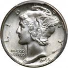 1940-D Mercury Dime. PCGS MS68