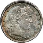 1909-D Barber Quarter Dollar. PCGS MS66