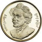 Israel. Albert Einstein, State Gold Medal, 1999. BU