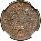 1806 C-1 R1 Stemless Wreath. NGC AU53 - 2