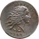 1793 S-5 R4 Wreath Cent with Large Date and LIBERTY.. PCGS VF25